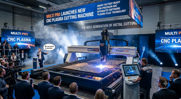 Multi Pro Launches New CNC Plasma Cutting Machine